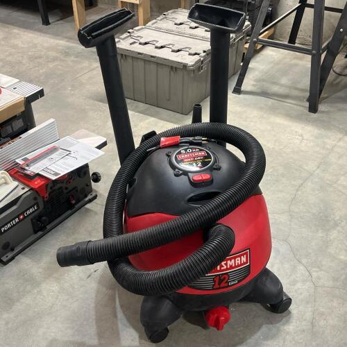 Craftsman 12 Gallon 5.0 Peak HP Wet/Dry Vacuum