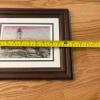 12.5&rdquo; x 10.75&rdquo; Thelma Winter Framed Print "Peggy's Cove Lighthouse" 1/500 Signed - 9