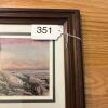 12.5&rdquo; x 10.75&rdquo; Thelma Winter Framed Print "Peggy's Cove Lighthouse" 1/500 Signed - 11