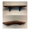 Pair of Wooden Shelves