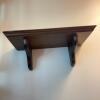 Pair of Wooden Shelves - 4