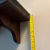 Pair of Wooden Shelves - 13