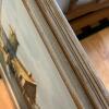 41&rdquo; x 29&rdquo; Large Signed Dillon Oil Painting - Harbor Scene - 4