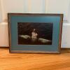 17&rdquo; x 13&rdquo; Framed 1984 Humpback Whale Photo, Signed
