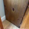 Solid Wood Two-Door and Three-Drawer Wardrobe Armoire - 8