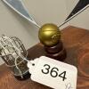 Harry Potter Golden Snitch Replica on Stand and Hedwig in Cage Figurine - 11