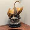 Harry Potter Ukrainian Ironbelly Dragon Bookend Statue