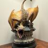 Harry Potter Ukrainian Ironbelly Dragon Bookend Statue - 2