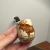 Lepeltier USA Bent Ceramic Pipe - Moose Artwork - 4