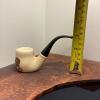 Lepeltier USA Bent Ceramic Pipe - Moose Artwork - 6