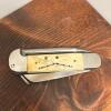 National Blade Sailor's Pocket Knife - Marlinspike, Scrimshaw-Style Handle