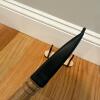 Scottish Sgian Dubh, Canarywood Handle with Sheath and Display Stand - 4