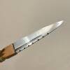 Scottish Sgian Dubh, Lebrawood Handle with Sheath and Display Stand - 3