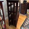Three Shelf Wooden Bookcase - Cherry Finish (1 of 2) - 4