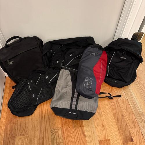 EMS and Eagle Creek Travel Bag Lot &ndash; Daypack, Duffle, Tote, Packing Cubes