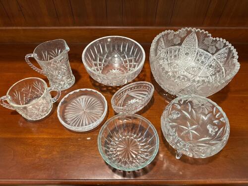 Crystal Serving Set