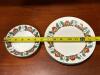Handpainted Norwegian Rosemaling Porcelain Coffee Set & Plates - 8