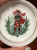 Pair of Tiny Porcelain Saucers with Scottish Bagpiper - 3