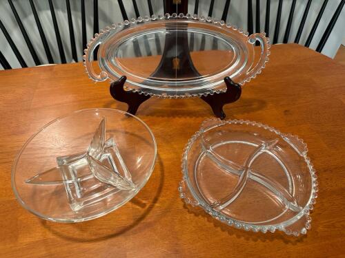 Glass Dish Trio
