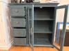 Slate Blue Display Cabinet - 2