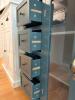 Slate Blue Display Cabinet - 3