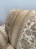 Traditional Upholstered Armchair & Ottoman Set - 6