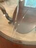 Elegant Oval Glass Top Coffee Table - 4