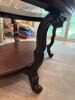 Elegant Oval Glass Top Coffee Table - 5
