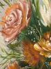 21"x25" Floral Still Life Oil Painting on Canvas - 2