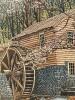 24.5" x 20.5" Thelma Winter's "Rice Grist Mill" Framed Lithograph - 2