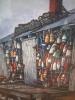 13" x 11" Framed Thelma Winter Art Prints Pair: "Fishing Village Nova Scotia" & "Lobster Buoys Maine" - 5
