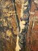 44" x 26" MK Roth Oil Painting Autumn River - 2