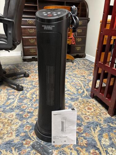 Amazon Basics 28" Digital Ceramic Tower Heater