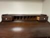 Solid Wood Roll-Top Desk - 4