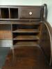 Solid Wood Roll-Top Desk - 7