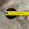 Lot Of Black Cardboard Mailing Tubes With White End Caps - 4