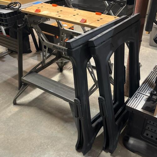 Black & Decker Workmate Type 2 Portable Workbench & Folding Sawhorses