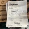 Craftsman Belt/Disc Sander With Accessories & Manual With Craftsman Steel Rolling Tool Cabinet - 5