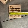 The Hobby Laser & Lathe Wooden Drink Coaster Set &ndash; Wildlife Engraved - 4