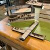 Walnut and Cherry Laser Engraved Mini Wooden Crates - 3