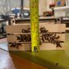 Walnut and Cherry Laser Engraved Mini Wooden Crates - 6