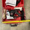 Craftsman 6.0 Amp Biscuit Joiner with Case, Dust Bag, Biscuits - 9
