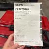 Craftsman 6.0A Reciprocating Two-Speed Saw with Case and Blades - 6