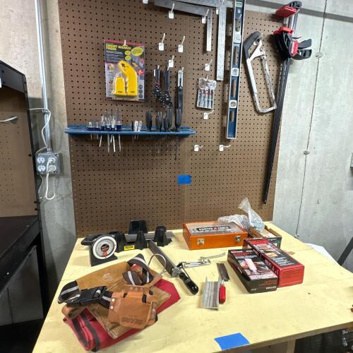 Tool Picker's Lot - Table and Peg Board Not Included