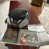 Magnavox CD Boombox AM/FM Radio: Cds Included!