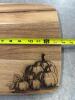 Laser Engraved Hardwood Cutting Board Set - 2