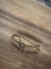 Laser Engraved Hardwood Cutting Board Set - 6