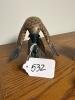 Carved Wood Canada Goose Sculpture - 4