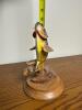 Trout Fish Figurine on Wood Base - 2