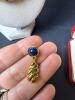 Monet Gold-Tone Necklace, Dangle Earrings, and Butterfly Brooch - 3